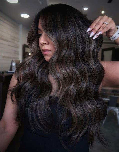 balayage for black hair|30 Top Balayage on Black Hair Ideas for 2024 .